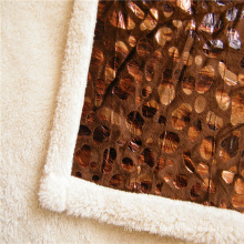 Super Soft With Gold Stamp Composite Blanket